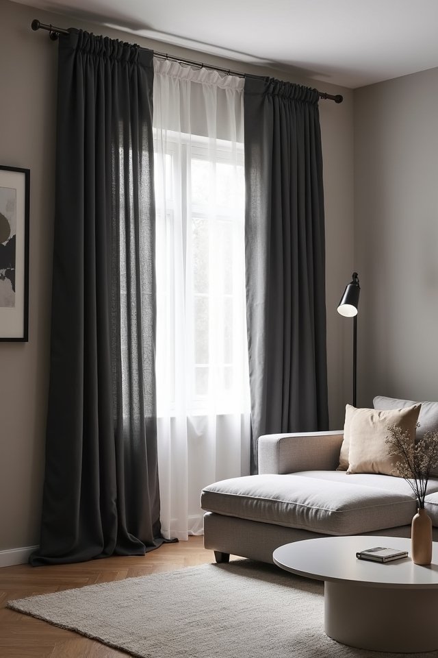 stylish cozy blackout curtains