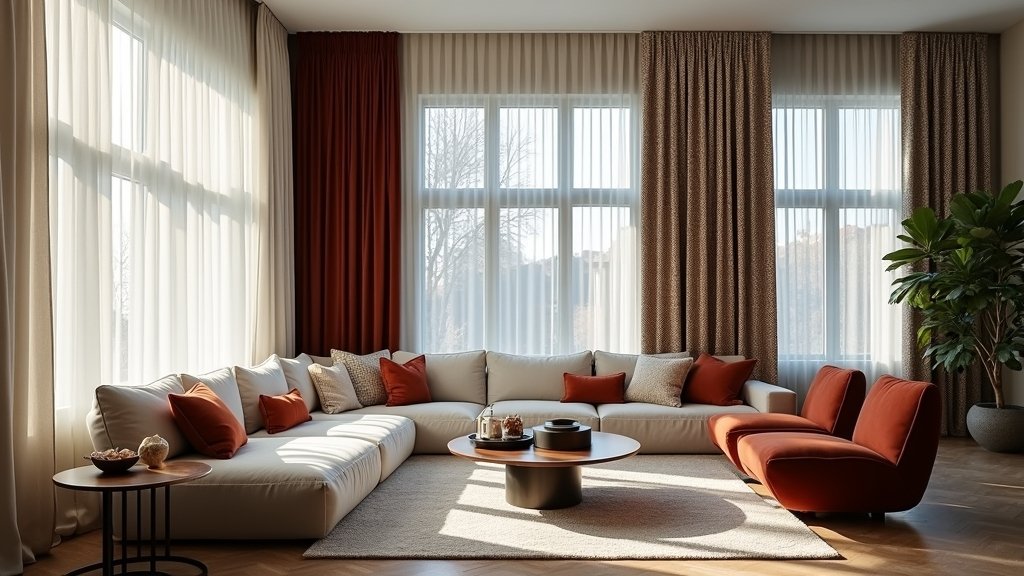 stylish cozy curtain ideas