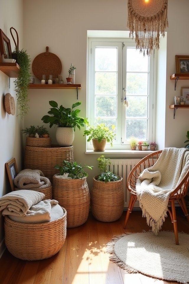 stylish cozy eco friendly storage
