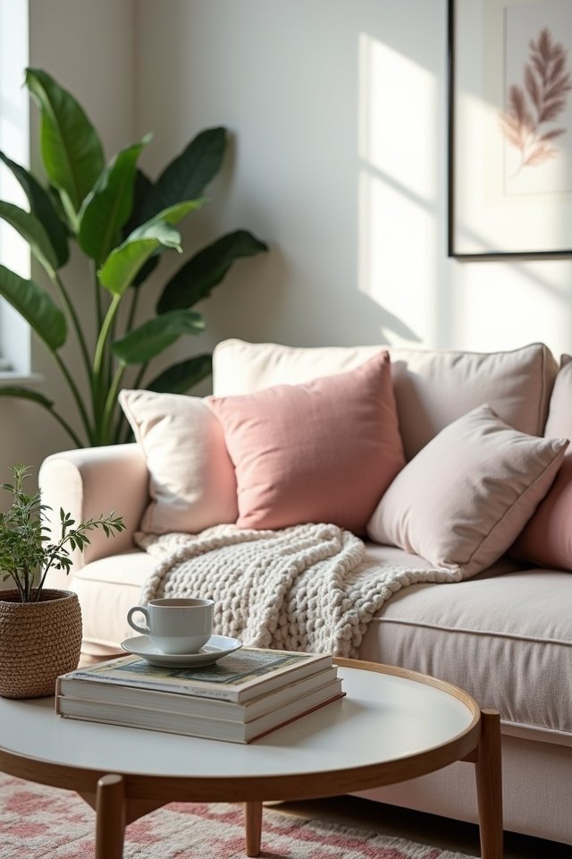 stylish cozy living room centerpiece
