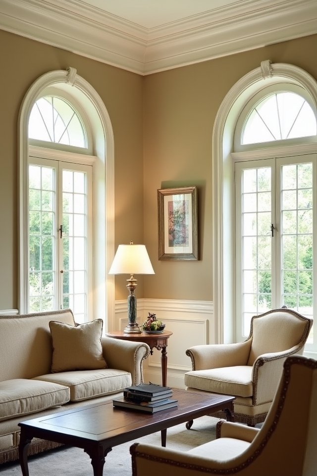stylish crown molding elegance
