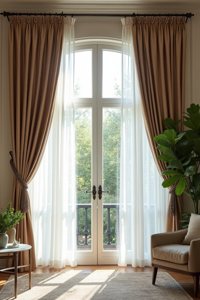 stylish curtain tieback ideas