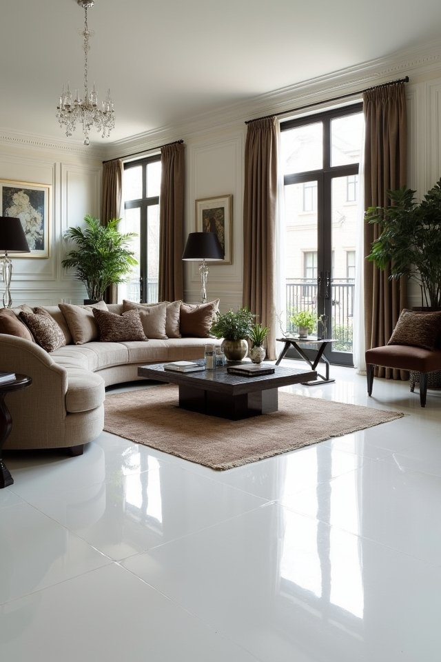 stylish dark and white contrast