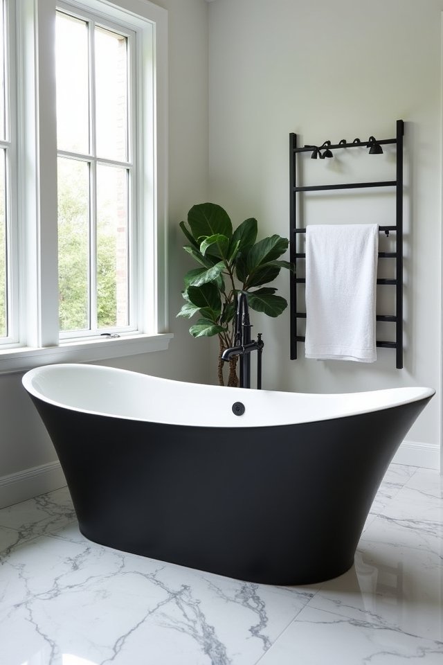 stylish dual tone bathtubs