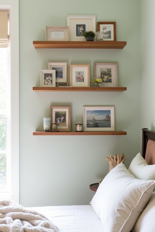 stylish floating photo displays
