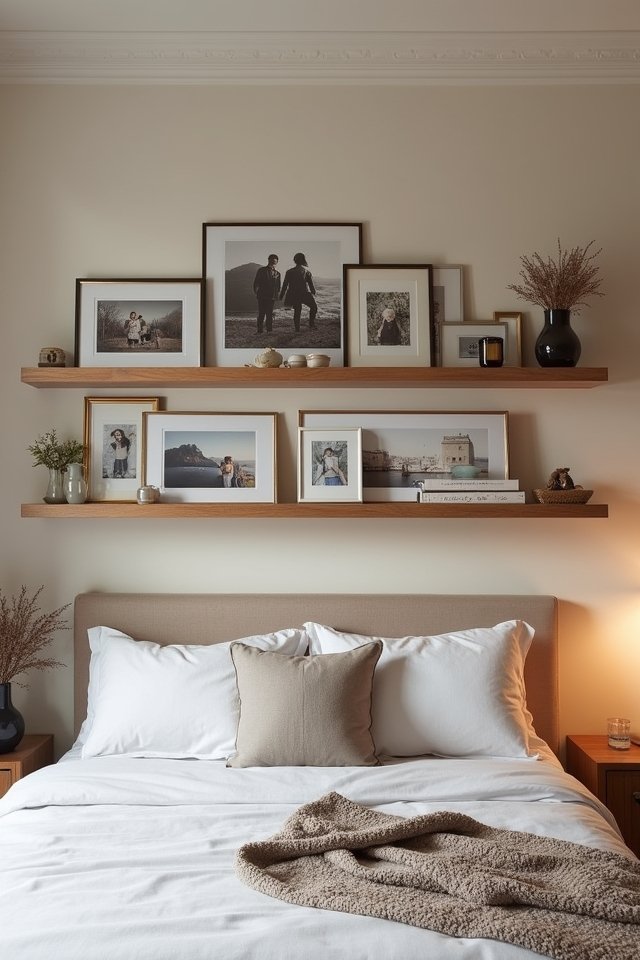 stylish floating photo displays