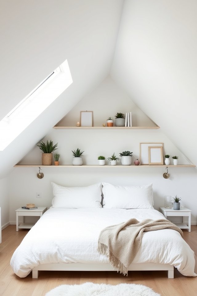 stylish floating shelf decor