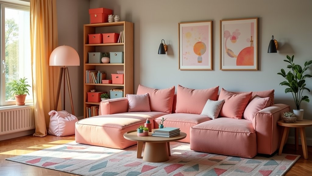 stylish fun functional living rooms