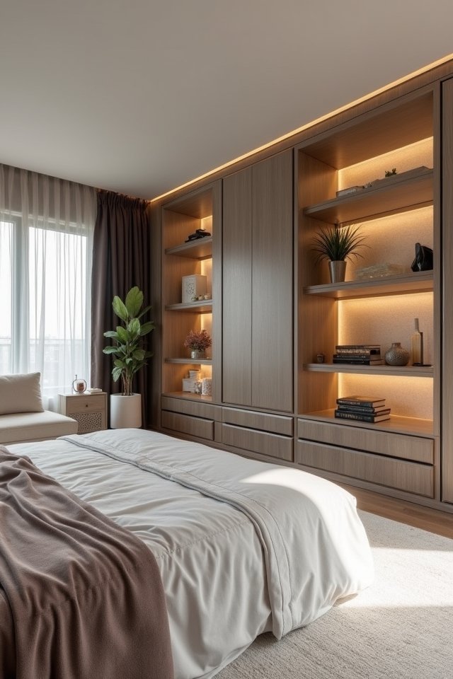 stylish functional bedroom solution