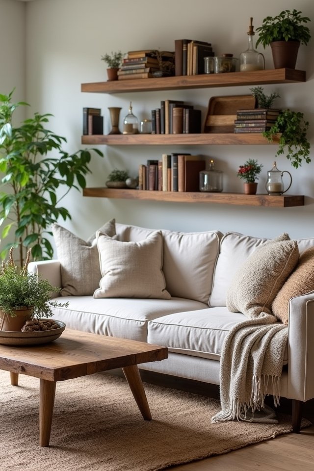 stylish functional bookshelf decor