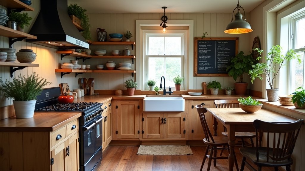 stylish functional farmhouse kitchens