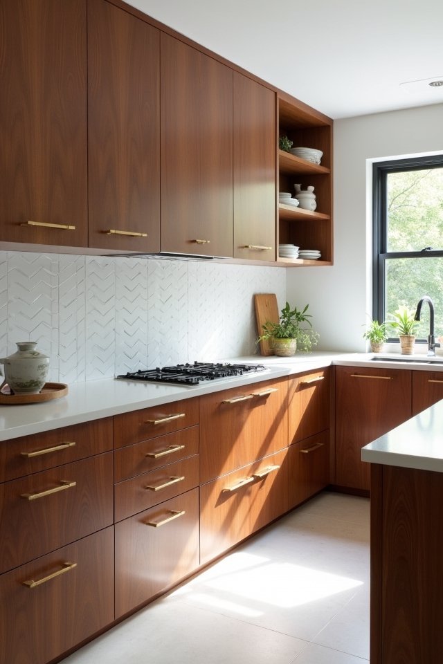 stylish functional kitchen cabinets