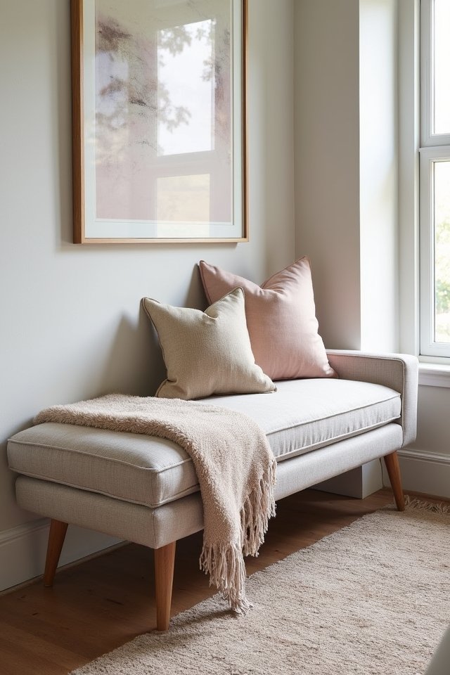 stylish functional upholstered benches