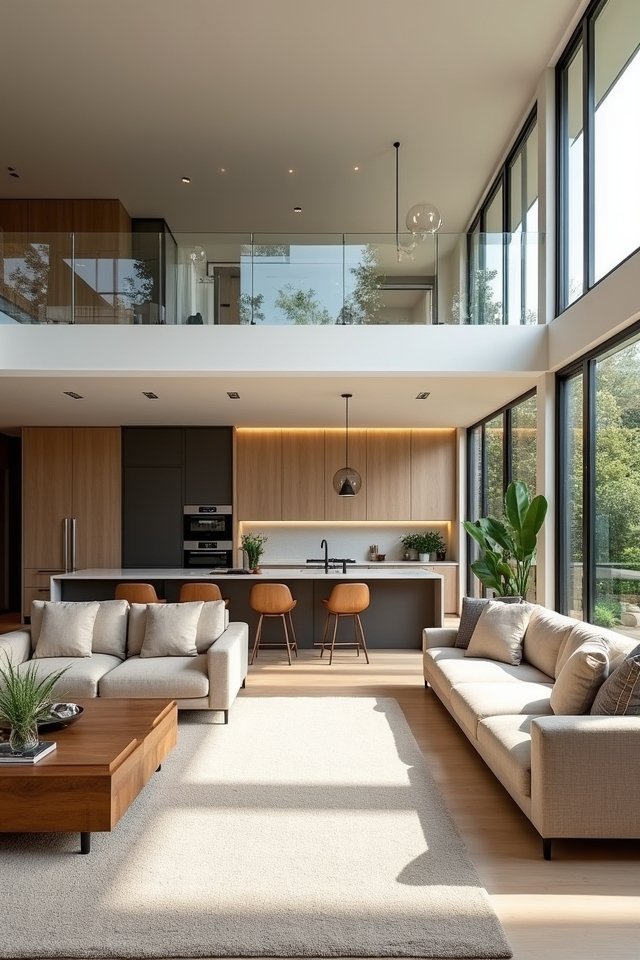 stylish glass partition dividers