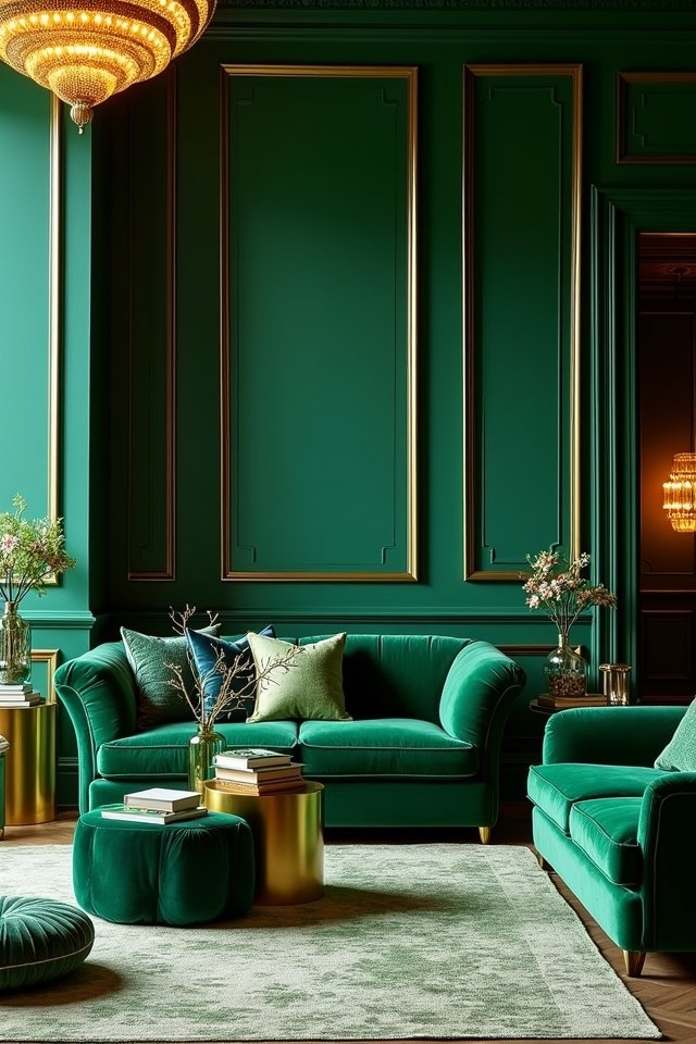 stylish gold side tables