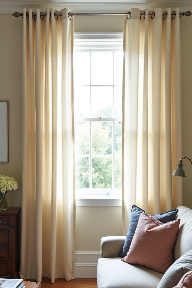 stylish grommet top curtains