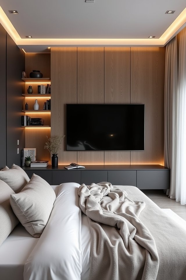 stylish integrated storage solutions