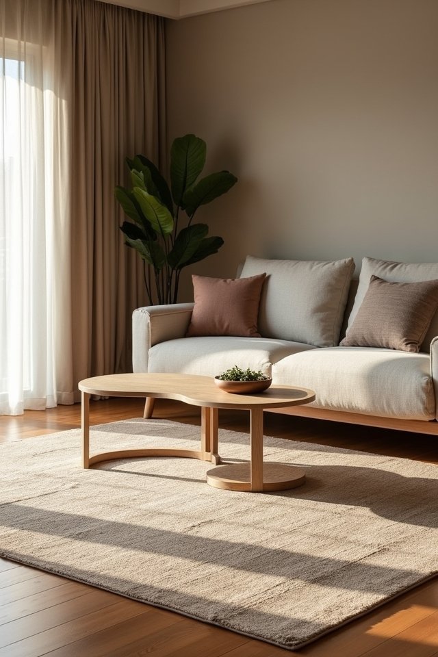 stylish japandi area rugs