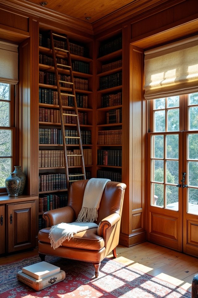 stylish ladder for accessibility