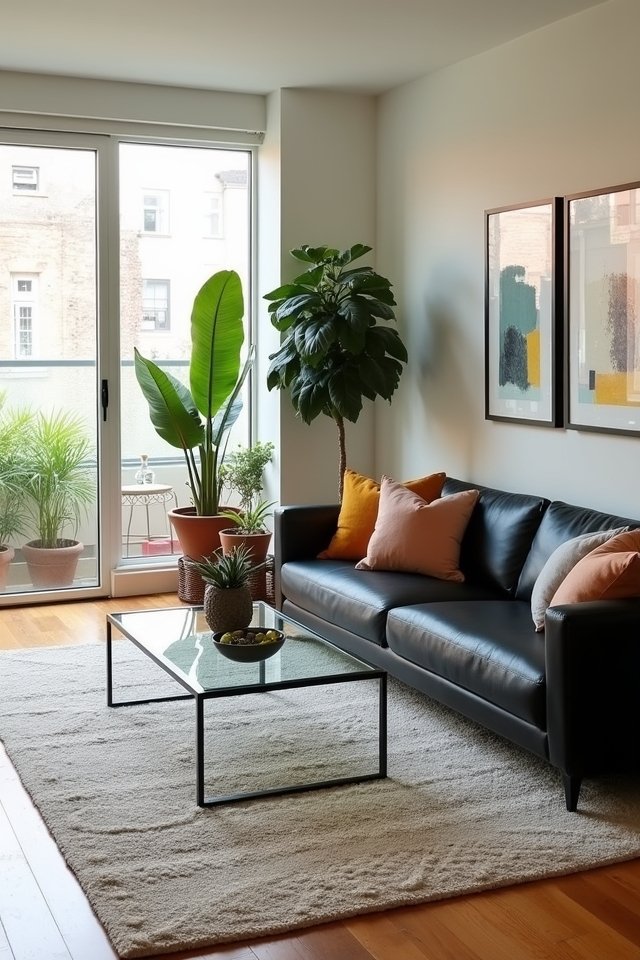 stylish living room makeover