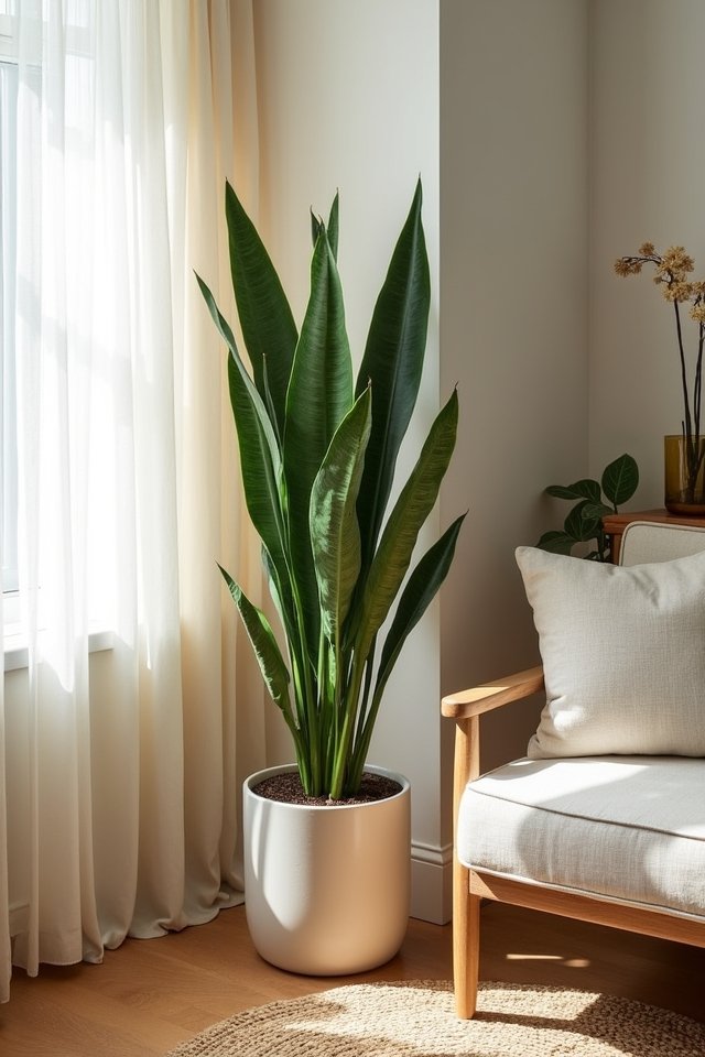 stylish low maintenance indoor plant