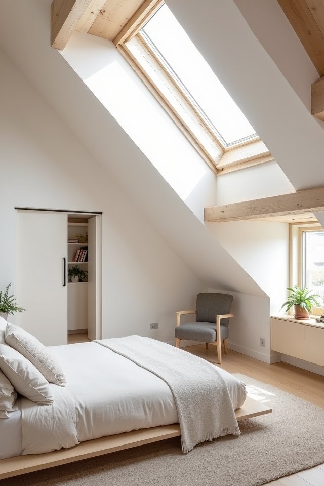 stylish minimalist loft sanctuary