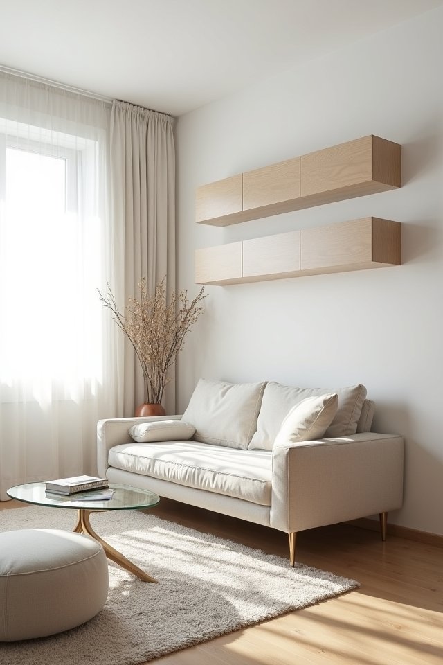 stylish minimalist small spaces