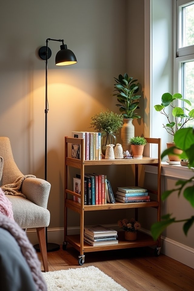 stylish mobile book storage