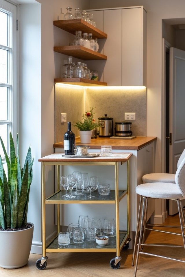 stylish mobile drink station