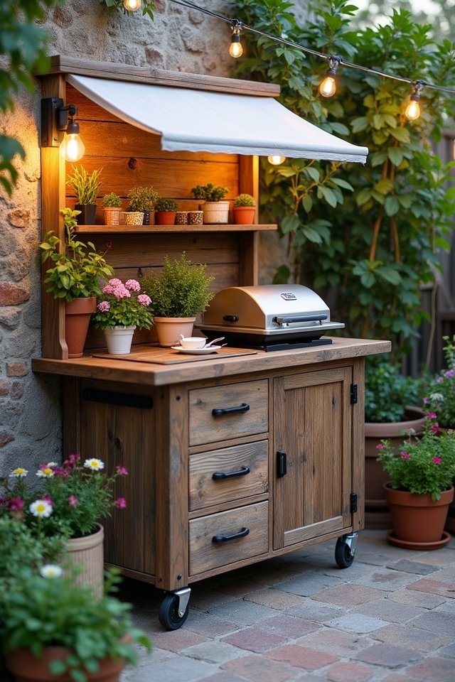stylish mobile kitchen convenience