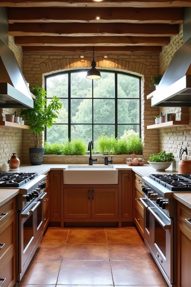 stylish modern kitchen appliances