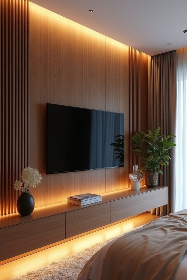 stylish modern wood panels