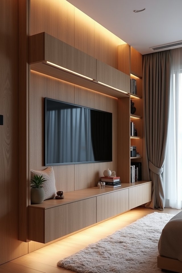 stylish multi functional media center