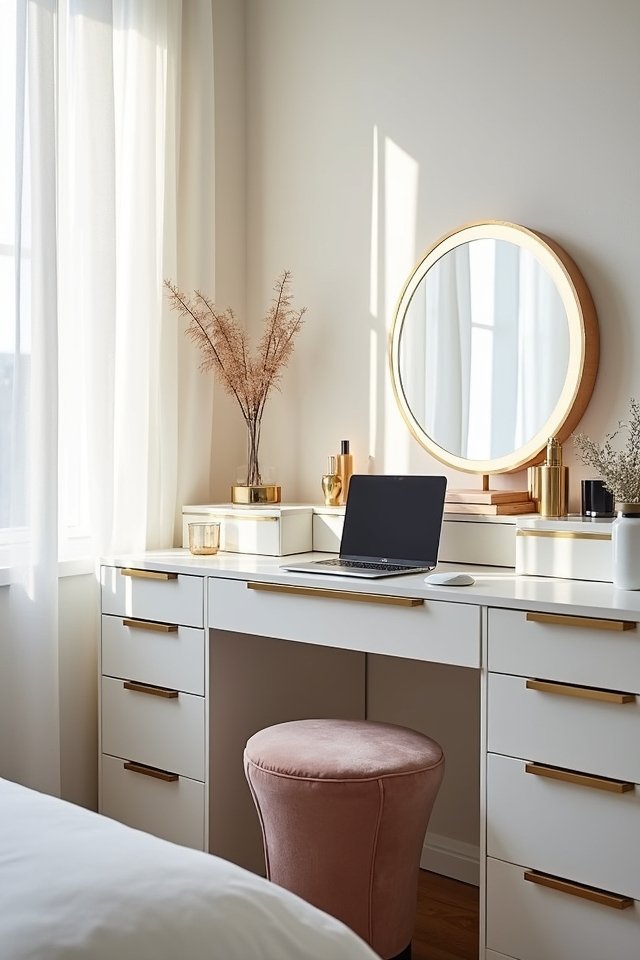 stylish multi functional workspace solution