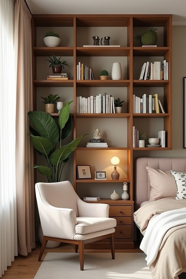 stylish multi level bookshelf designs
