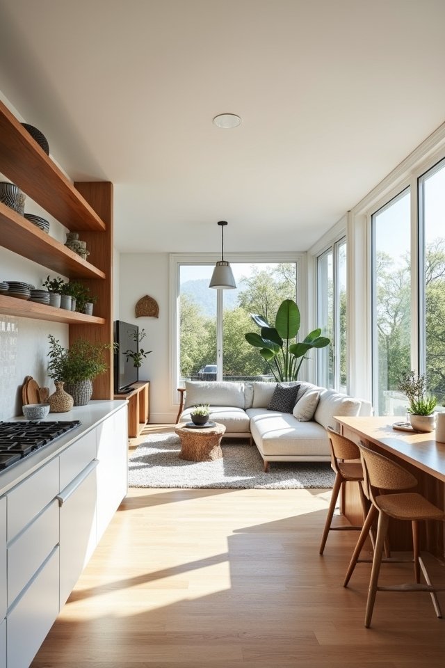 stylish open shelving benefits