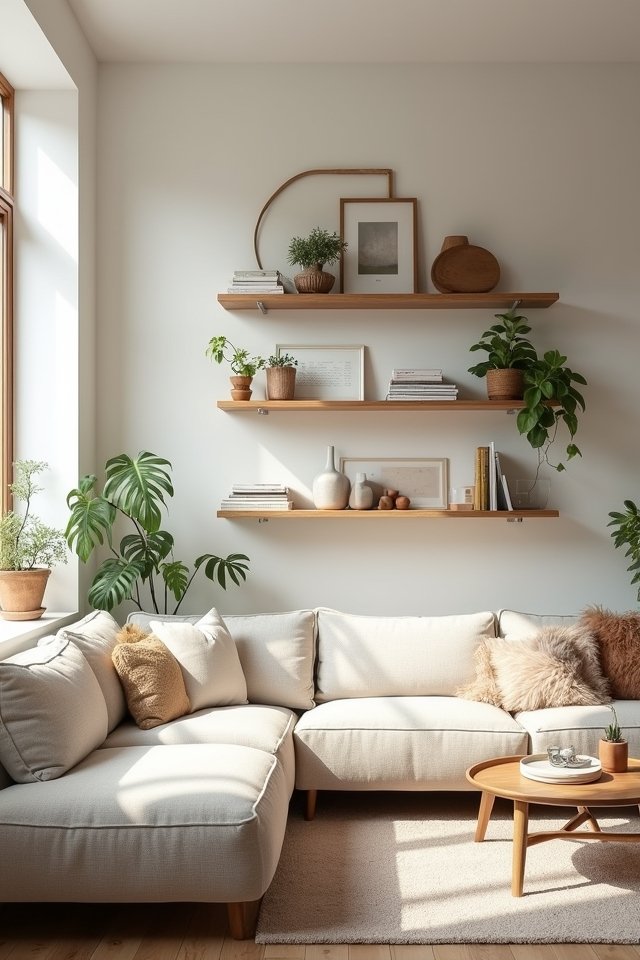 stylish open shelving guide