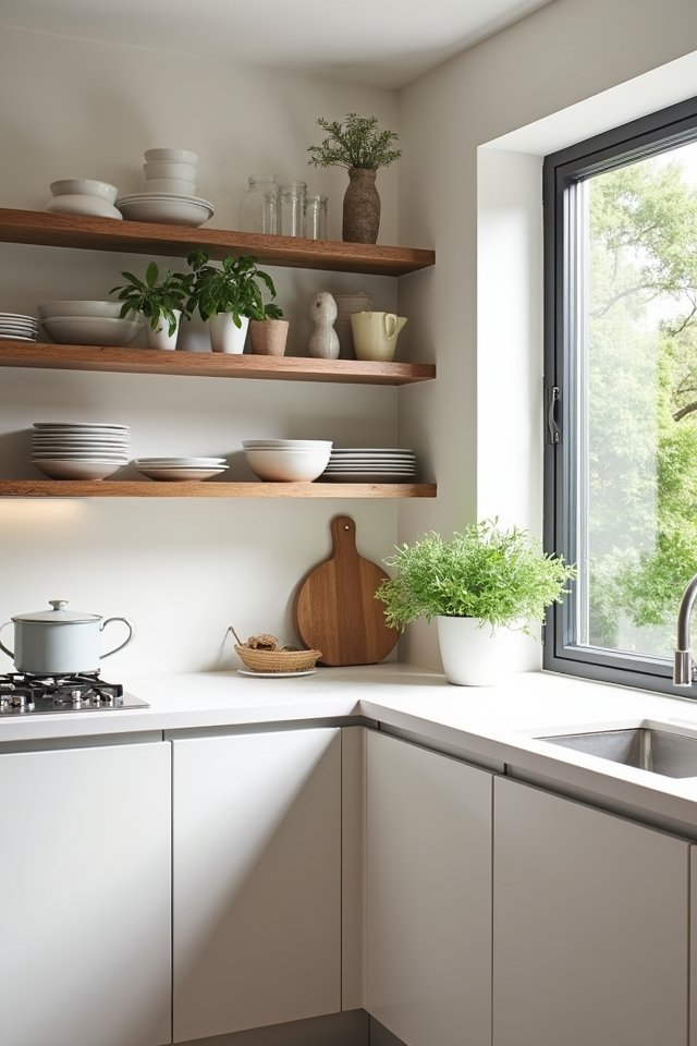 stylish open shelving ideas