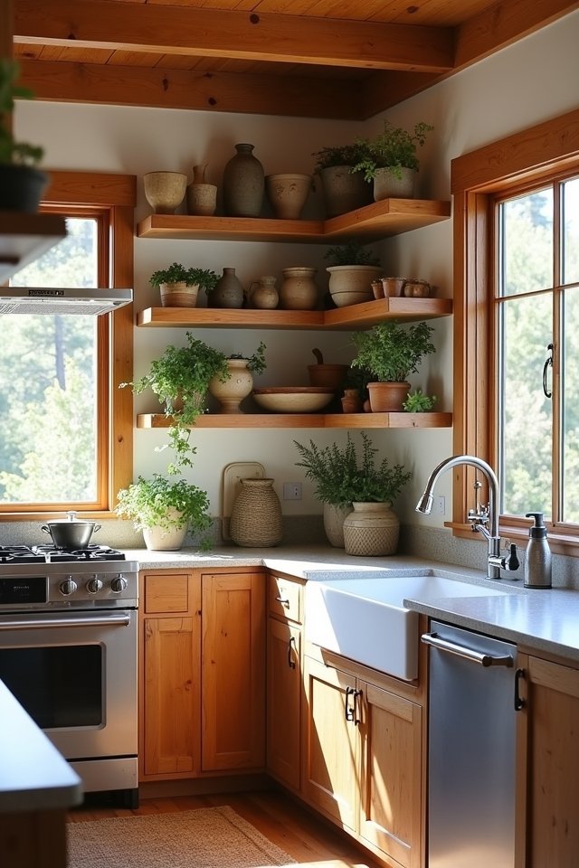 stylish open shelving ideas