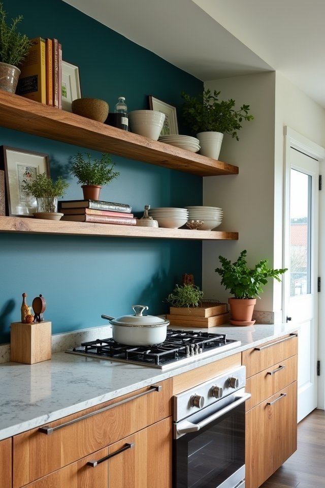 stylish open shelving solutions