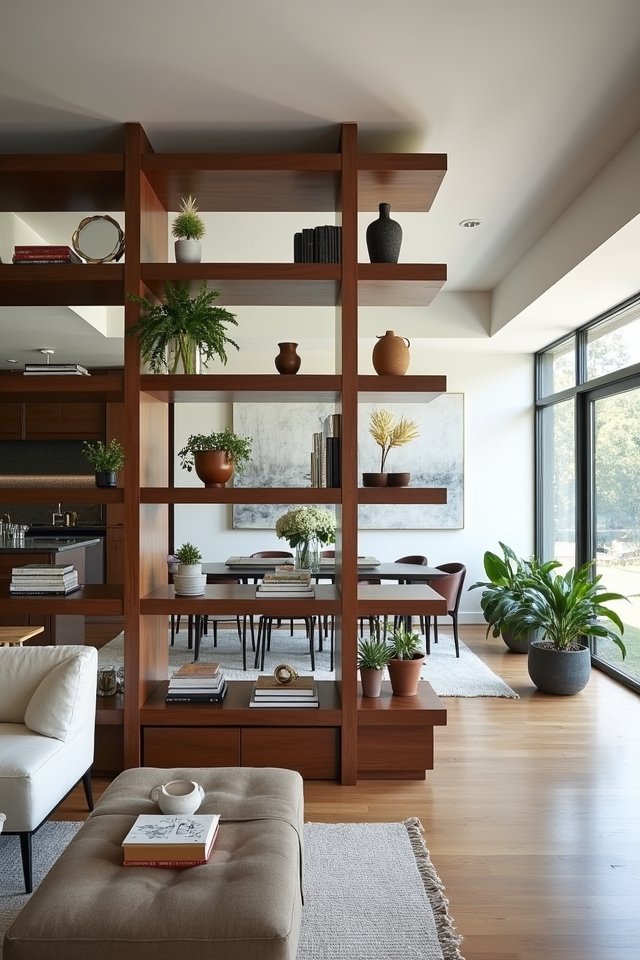 stylish open shelving solutions