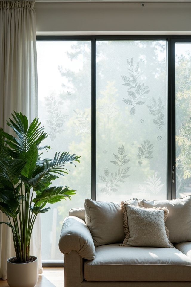 stylish privacy window films