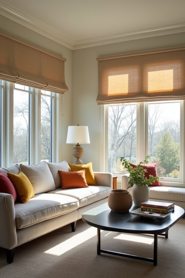 stylish roman shades elegance