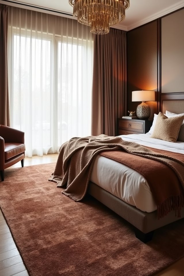 stylish rugs enhance ambiance