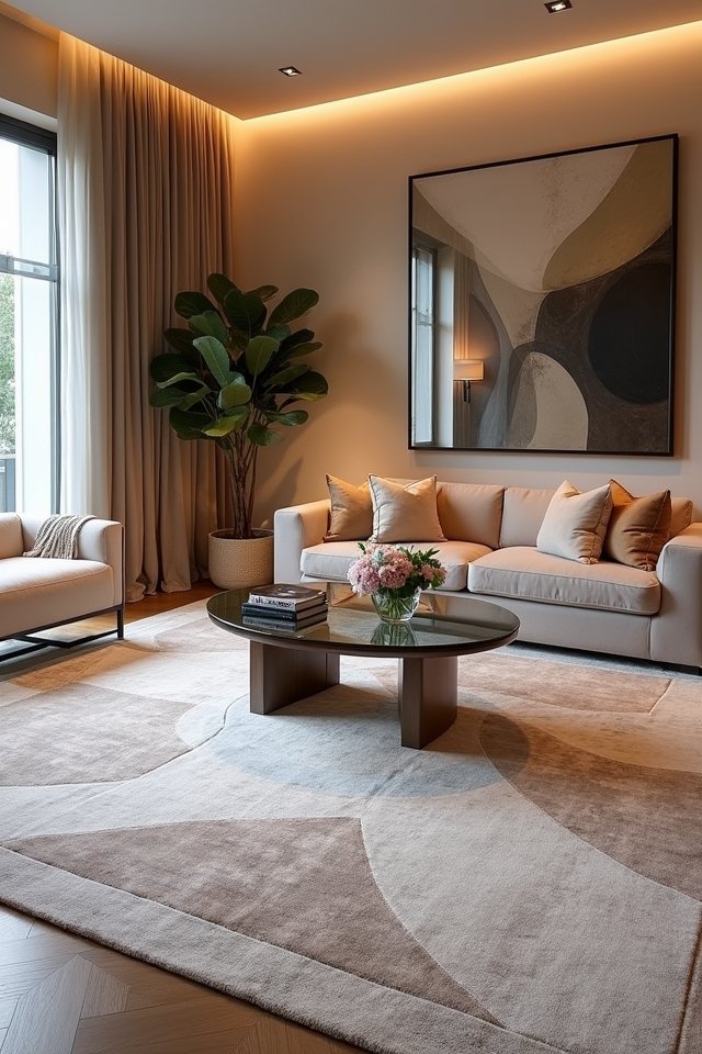 stylish rugs enhance design