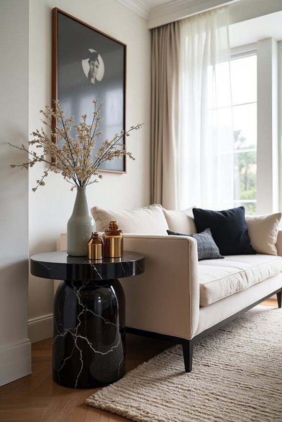 stylish side table selection