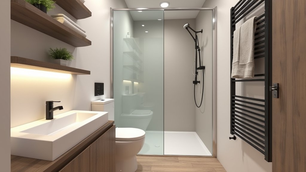 stylish small bathroom solutions