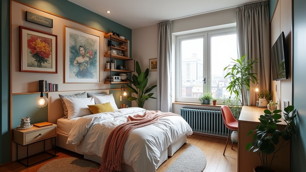 stylish small bedroom solutions