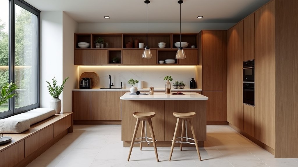 stylish small space kitchens