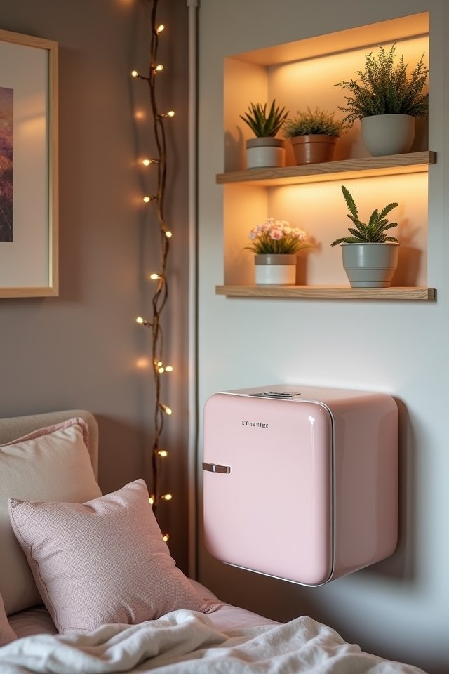 stylish space saving mini fridges